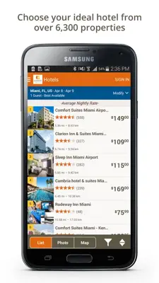 Choice Hotels android App screenshot 1